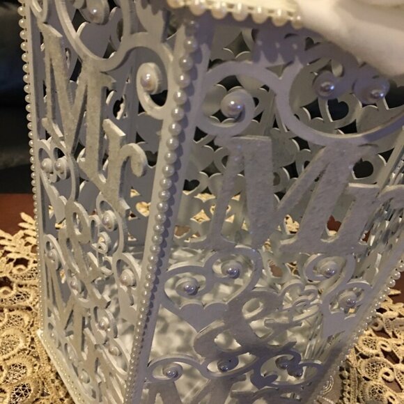 Wedding Wooden Money Card Box, Wedding Card Box, Wedding, Handmade - Picture 4 of 8